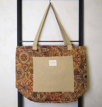 Indlæs billede til gallerivisning Stor shopper med smukt mønster
