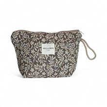 Indlæs billede til gallerivisning Toilettaske med blomsterprint