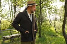 Indlæs billede til gallerivisning Uldcardigan til herre