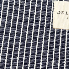 Indlæs billede til gallerivisning Kosmetik pung, blåstribet