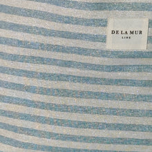 Indlæs billede til gallerivisning Strandtaske blåstribet