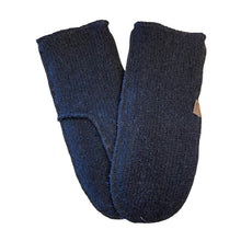 Indlæs billede til gallerivisning Uldluffer, dame, sort i færøsk uld fra Sirri